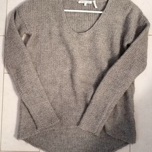 Helmut Lang Grey Wool Sweater